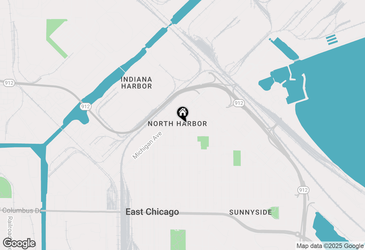 Map of 3504 Grand Boulevard, East Chicago, IN 46312