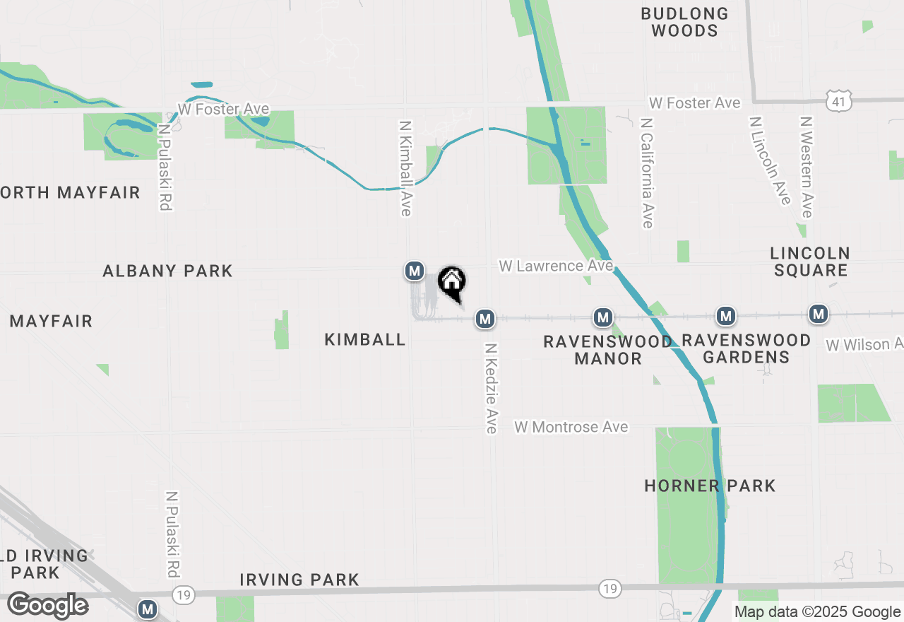 Map of 4661 N Spaulding Avenue #2, Chicago, IL 60625