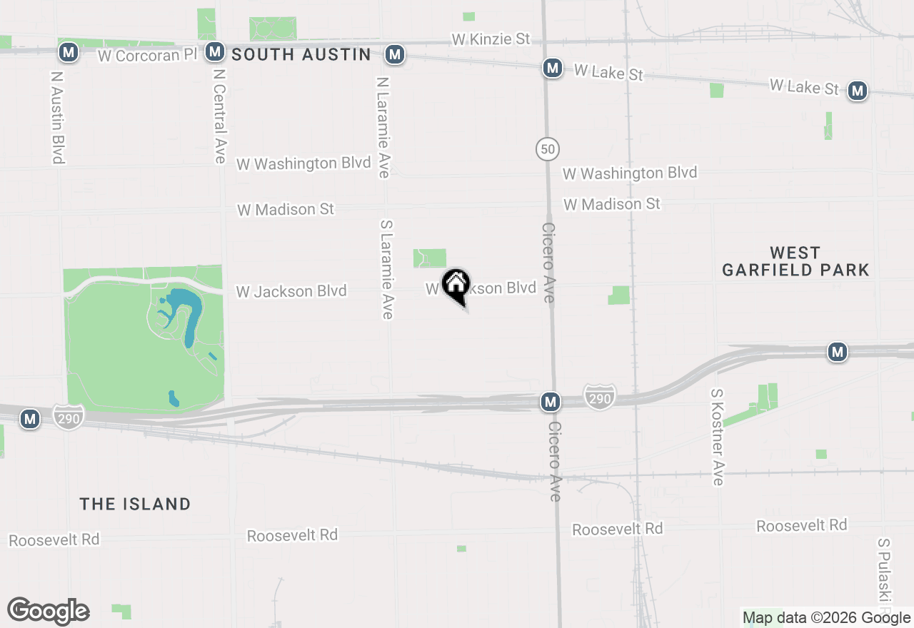Map of 5039 W Gladys Avenue #E, Chicago, IL 60644