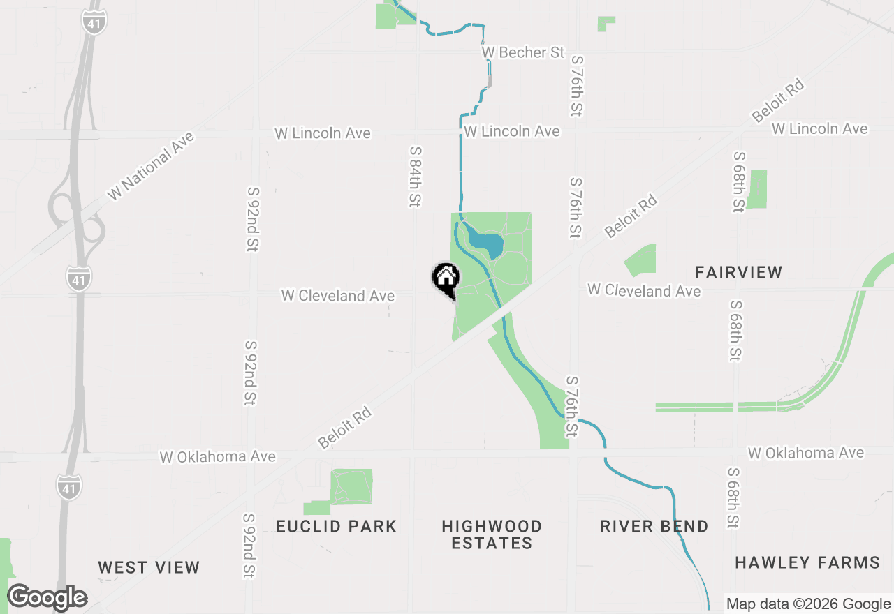 Map of 2805 S 83rd St, West Allis, WI 53219