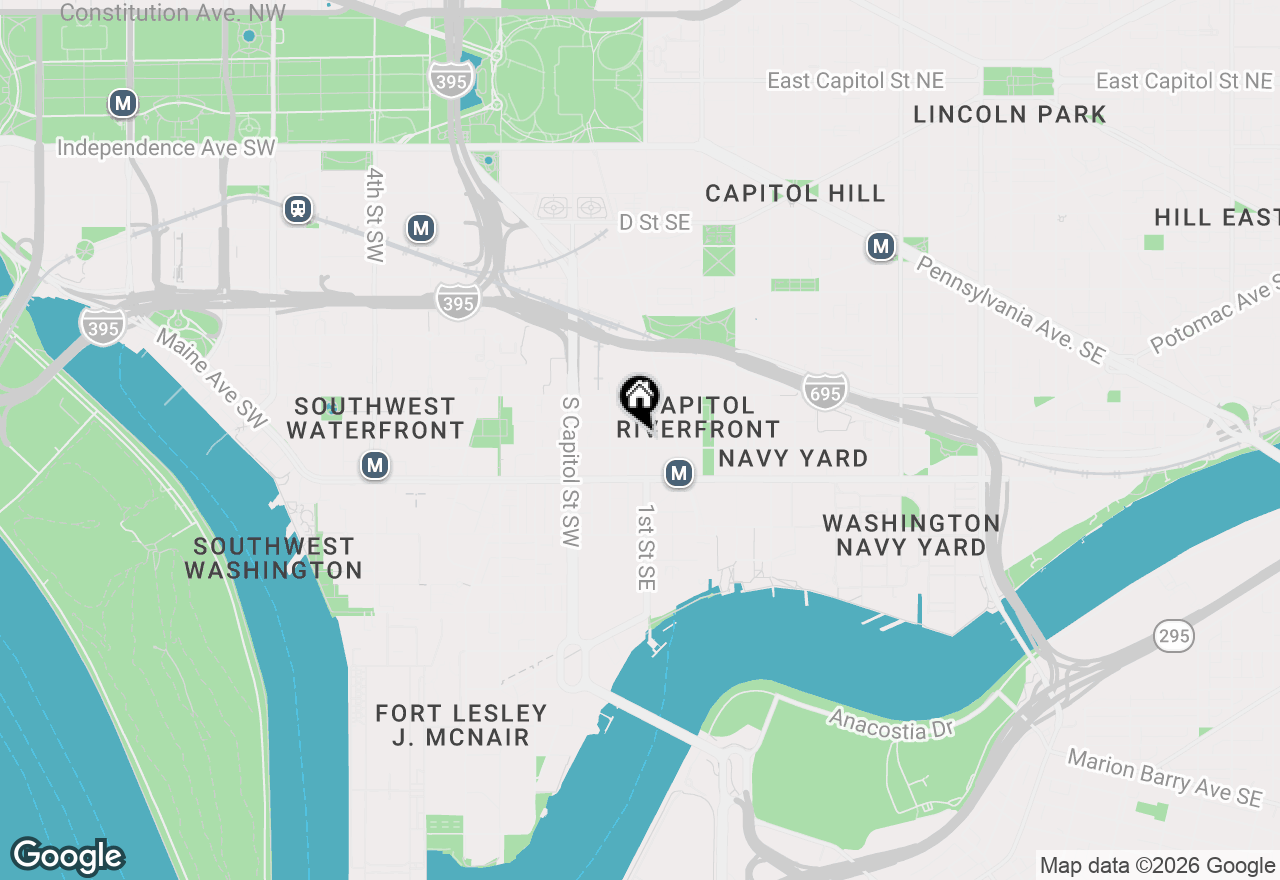 Map of 1025 1st Street Se #1315, Washington, DC 20003