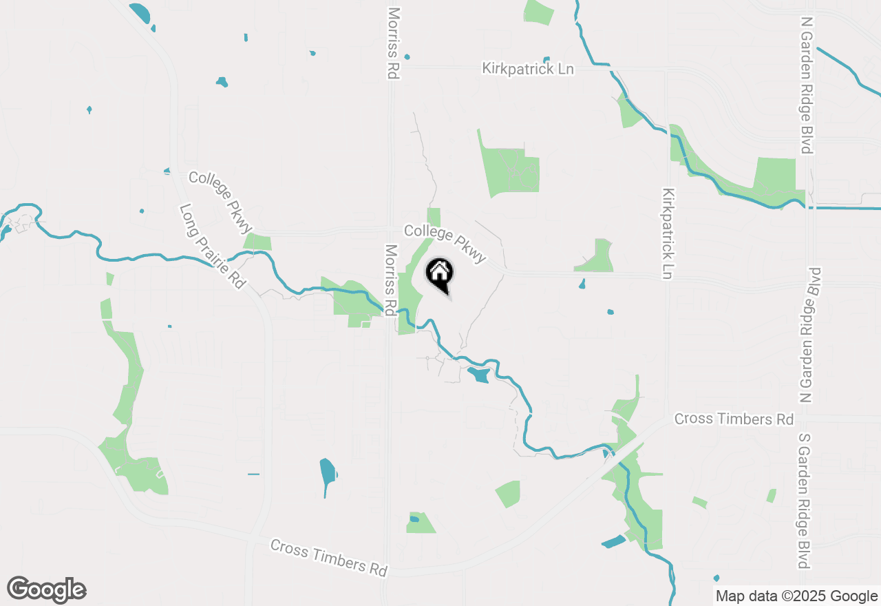 Map of 1816 Newton Drive, Flower Mound, TX 75028