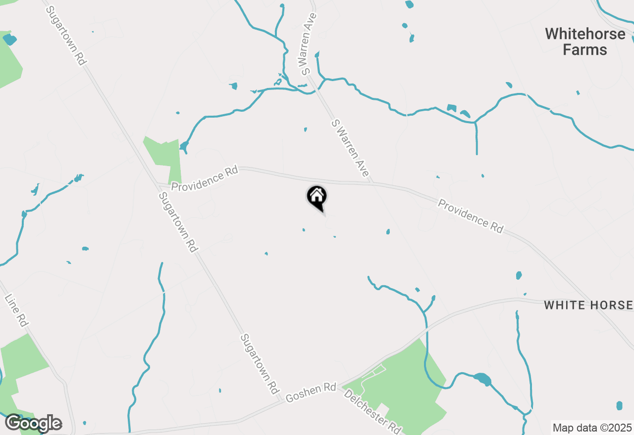 Map of 6 Castlebar Lane, Malvern, PA 19355