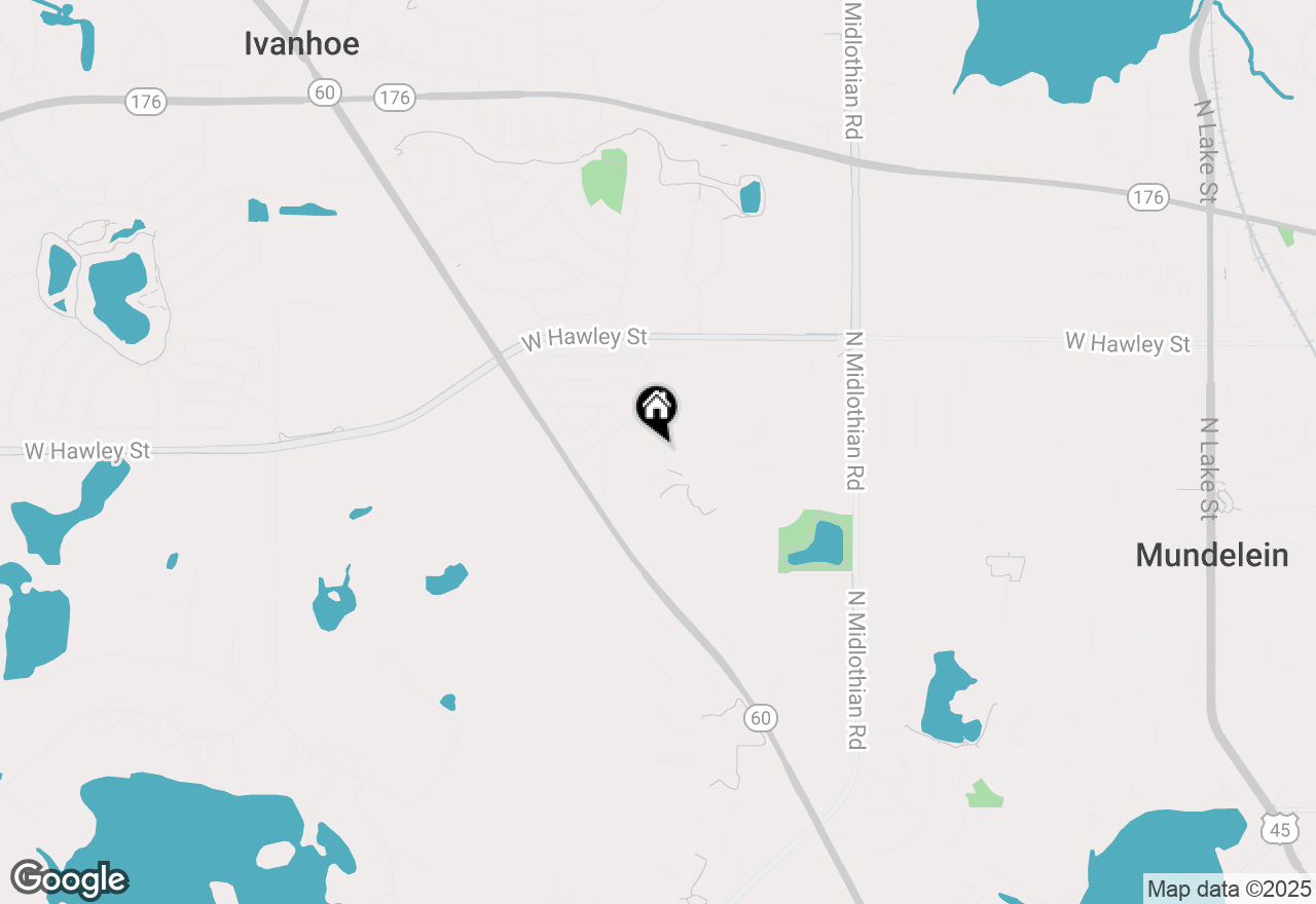 Map of 224 Dunton Court, Mundelein, IL 60060