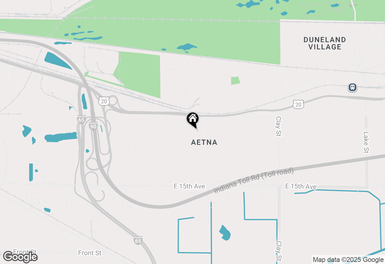 Map of 1012 Oklahoma Street, Gary, IN 46403