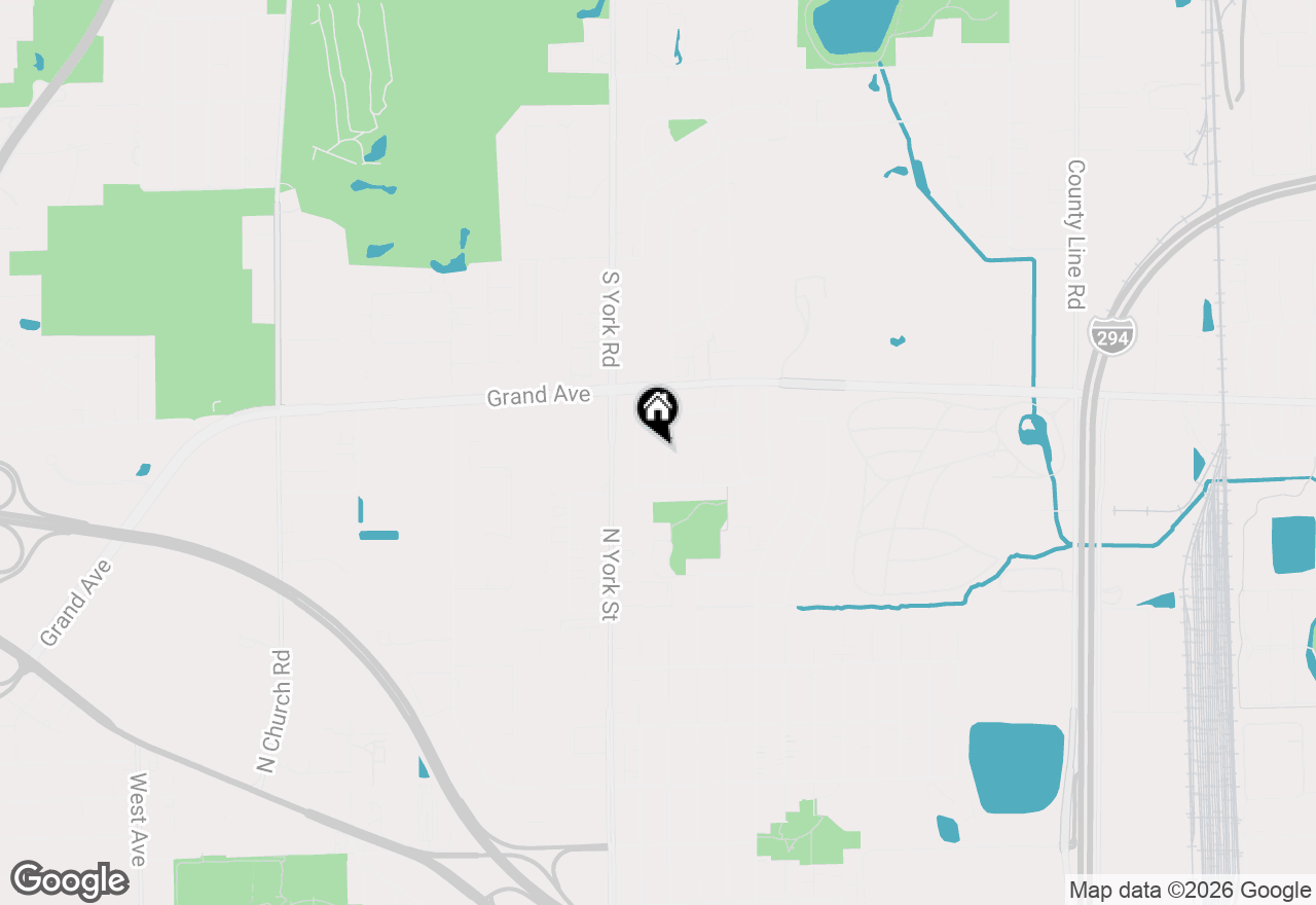 Map of 3N458 Patricia Lane, Elmhurst, IL 60126