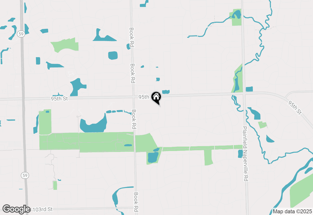 Map of 3031 Brossman Street, Naperville, IL 60564