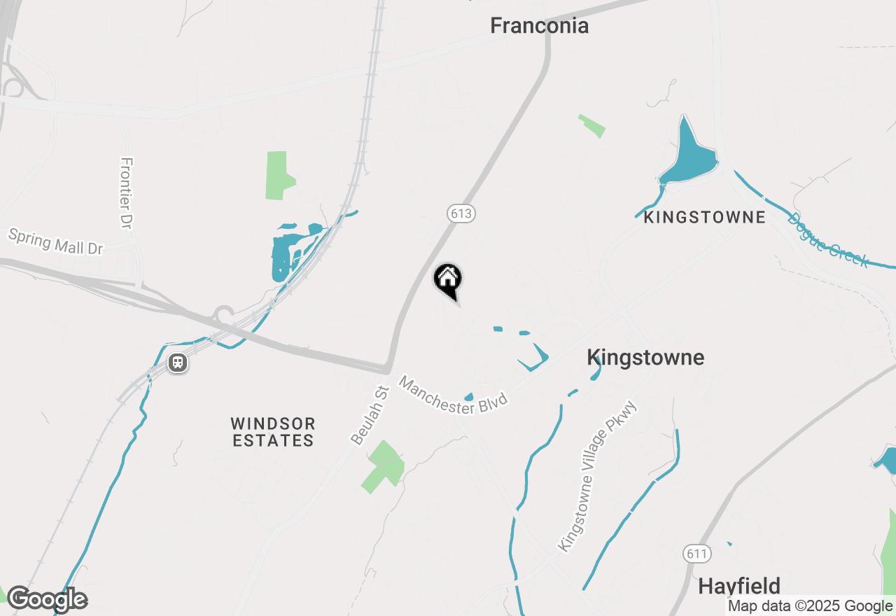 Map of 6918 Victoria Drive #L, Alexandria, VA 22310