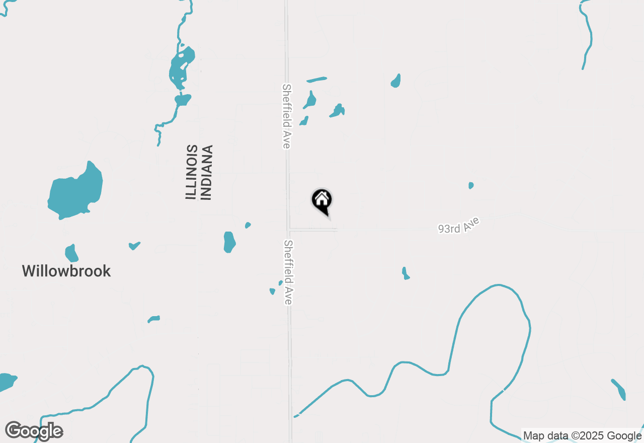 Map of 14902 93rd Avenue, Dyer, IN 46311