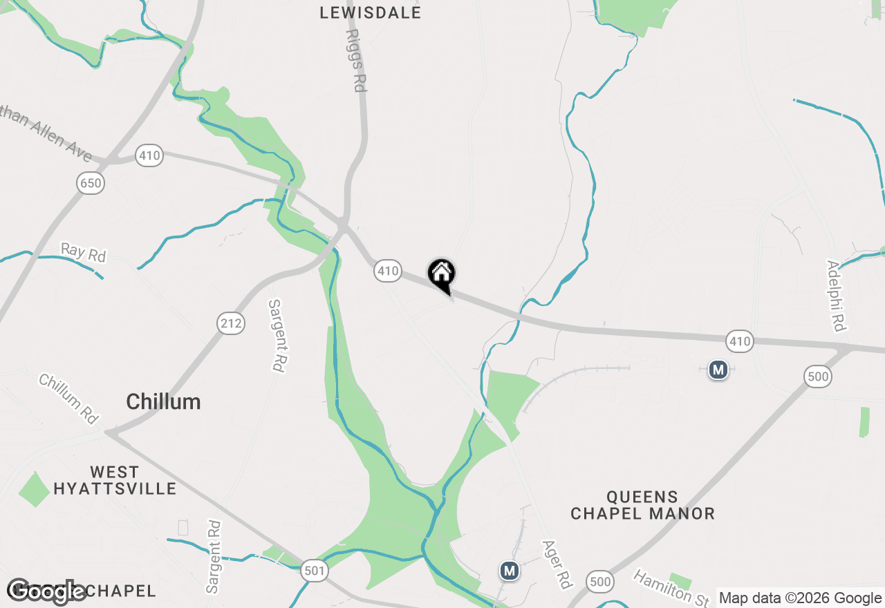 Map of 6322 23rd Avenue, Hyattsville, MD 20782