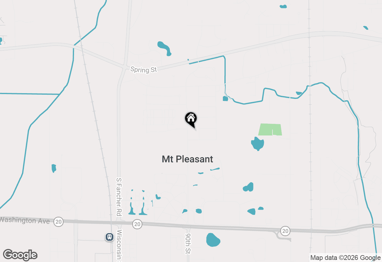 Map of 401 90th St, Mount Pleasant, WI 53406