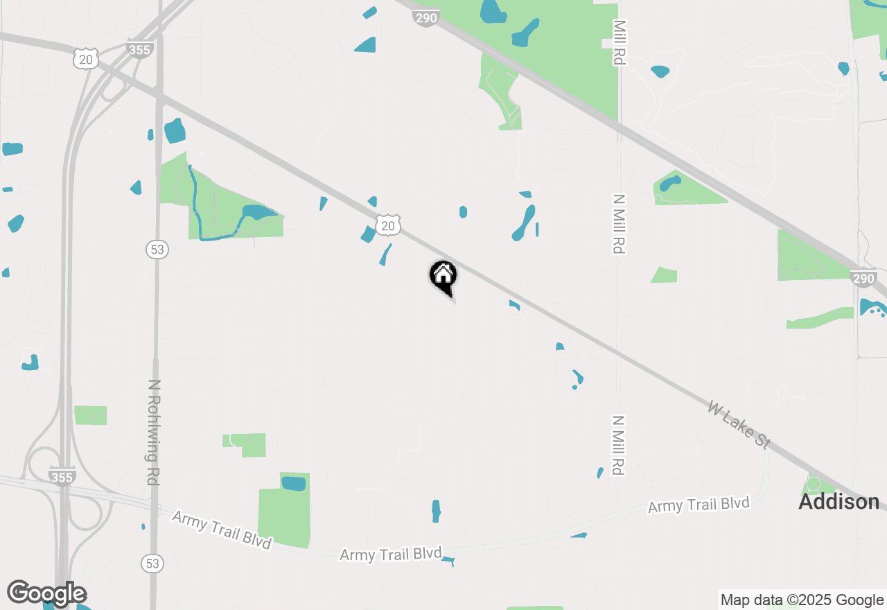 Map of 725 N 8th Avenue, Addison, IL 60101