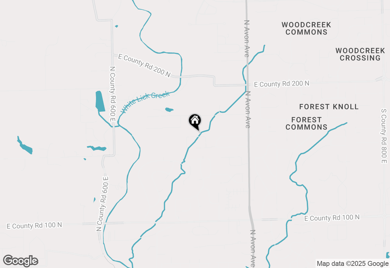 Map of 6602 English Drive, Avon, IN 46123