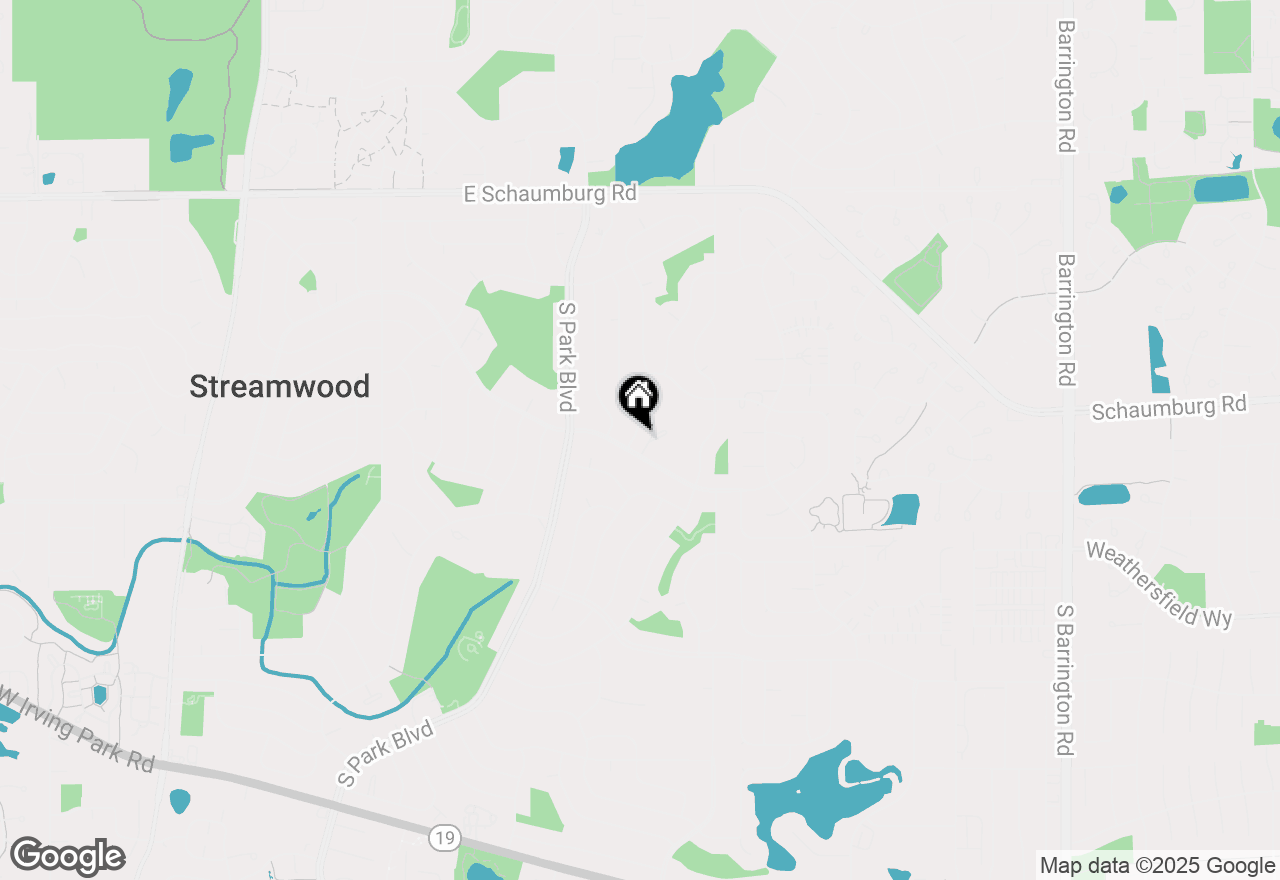 Map of 703 Sunset Circle, Streamwood, IL 60107