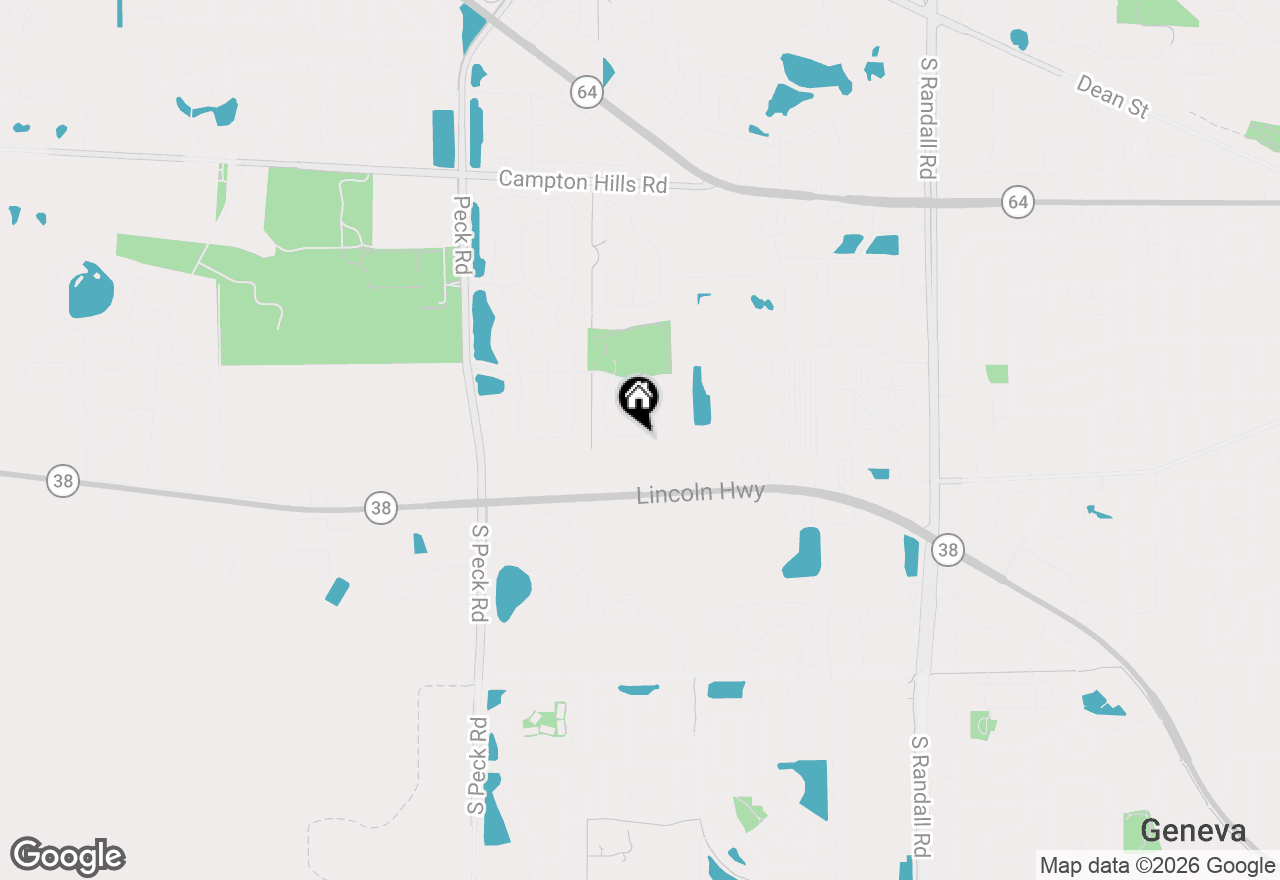 Map of 2958 Langston Circle #2958, St. Charles, IL 60175