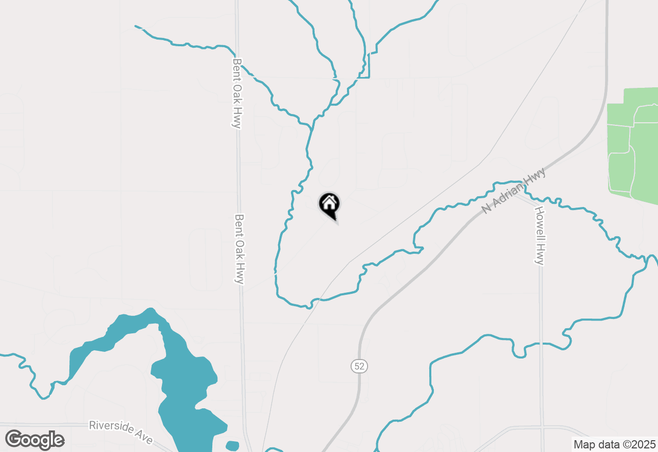 Map of 2835 Carson Highway, Adrian, MI 49221