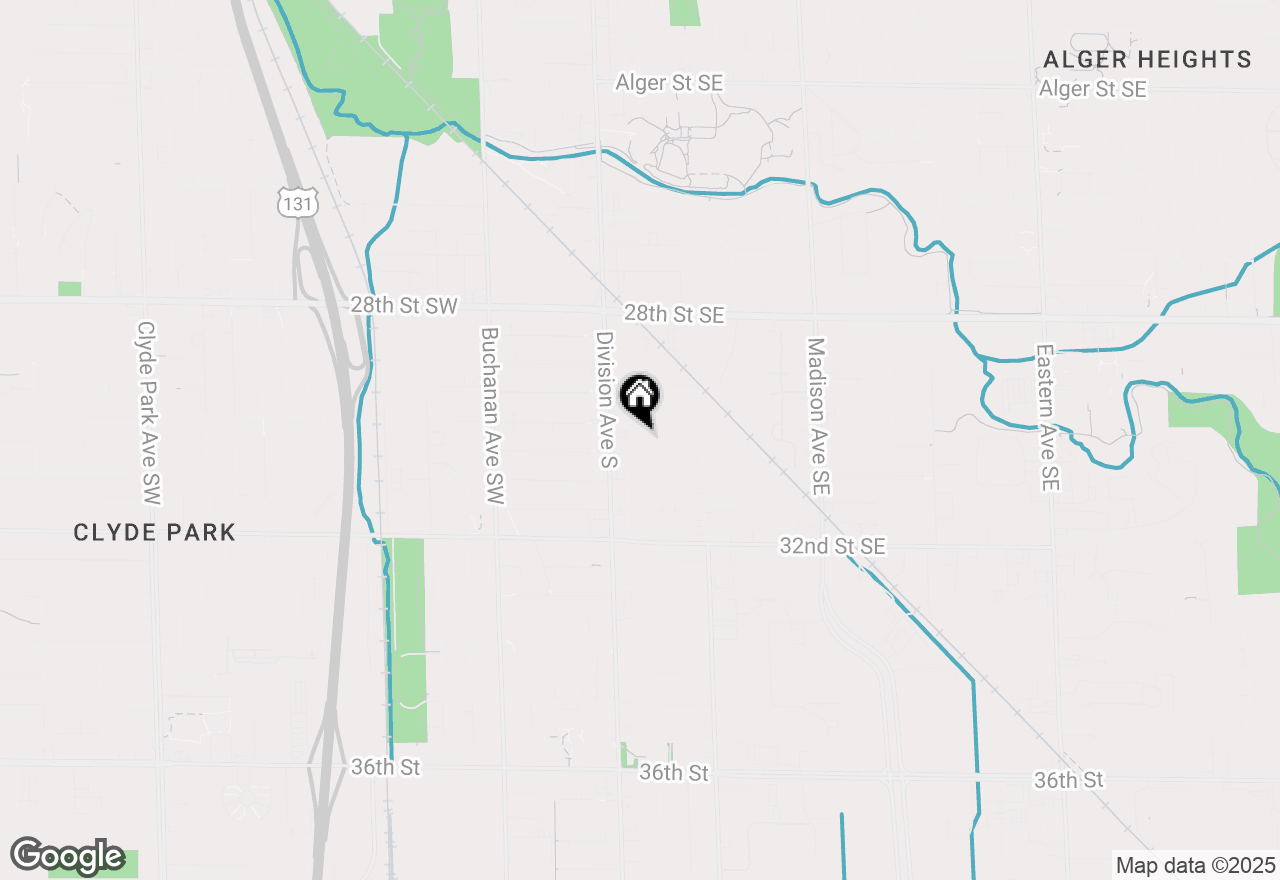 Map of 36 Celia Street Se, Grand Rapids, MI 49548