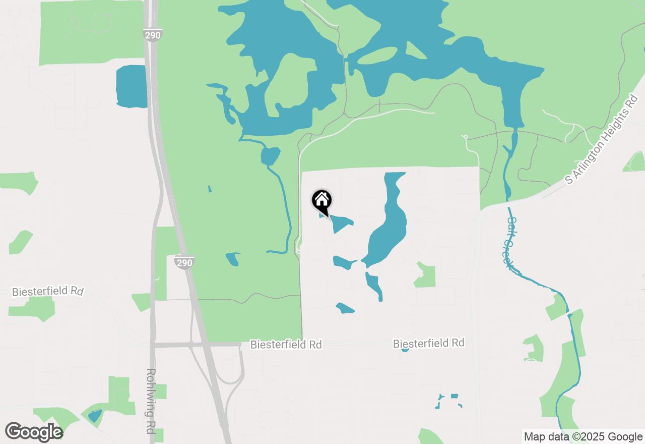Map of 710 Parkview Circle, Elk Grove Village, IL 60007