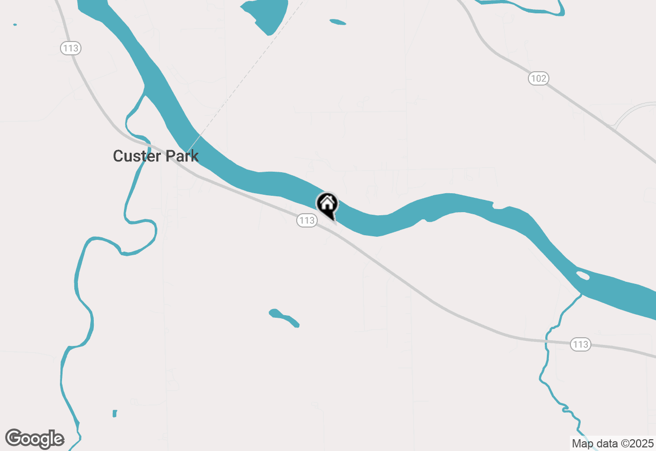 Map of 21060 W Rt 113, Custer Park, IL 60481