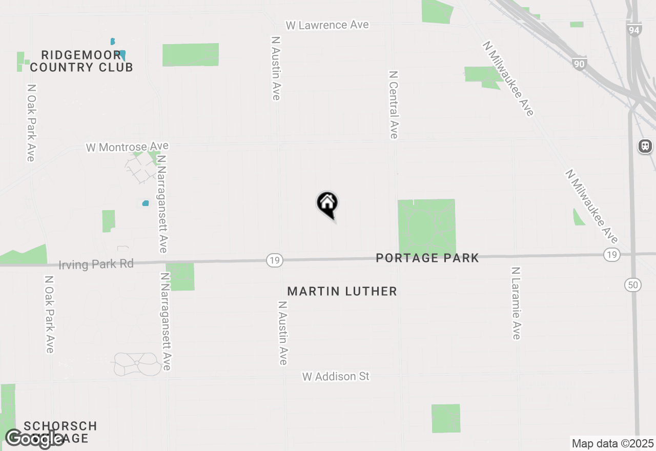 Map of 4107 N Monitor Avenue, Chicago, IL 60634