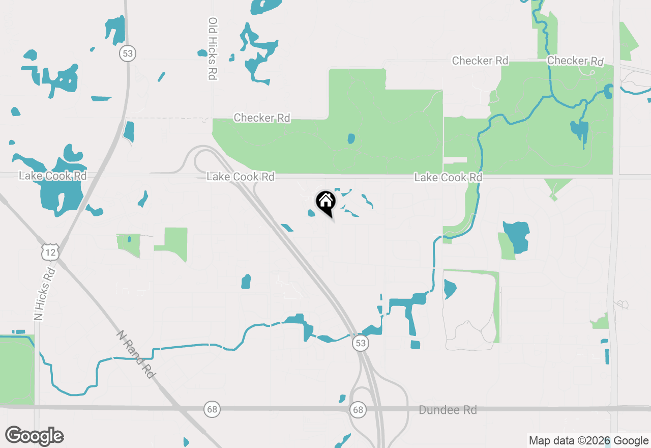 Map of 2219 Nichols Road #17A, Arlington Heights, IL 60004