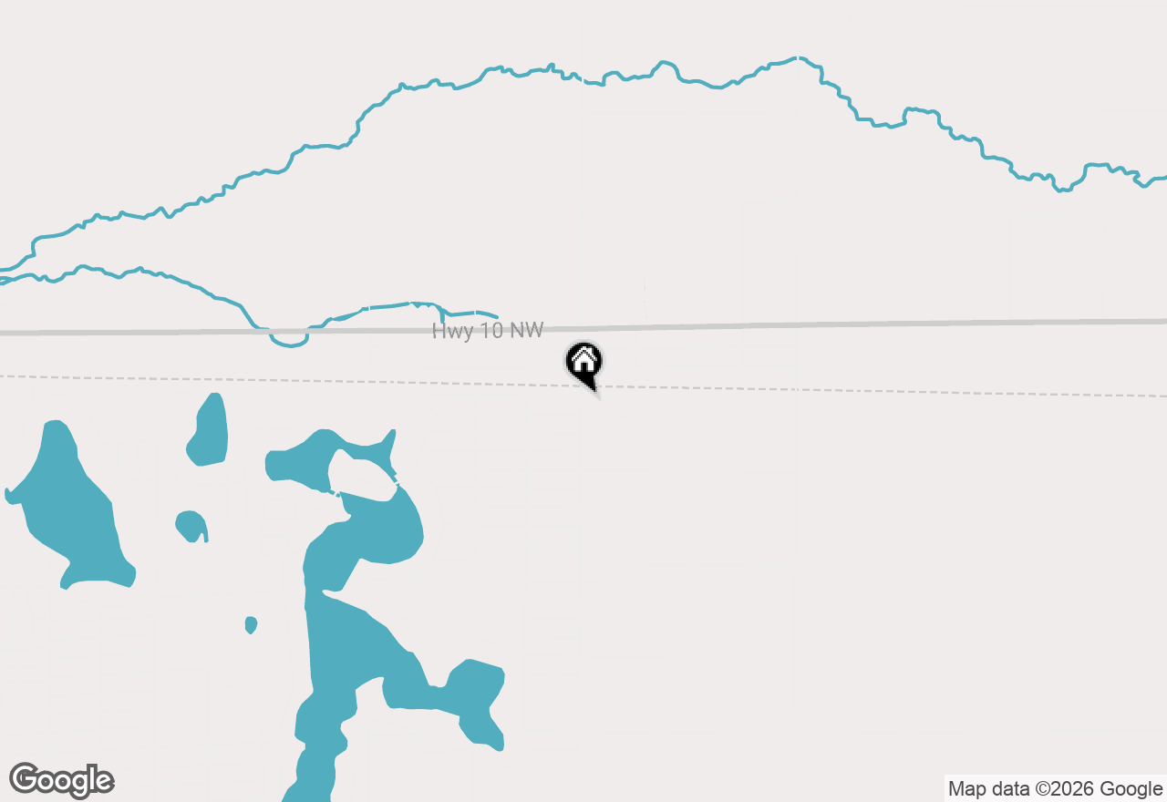 Map of 6176 S Broadway Street, Idlewild, MI 49642