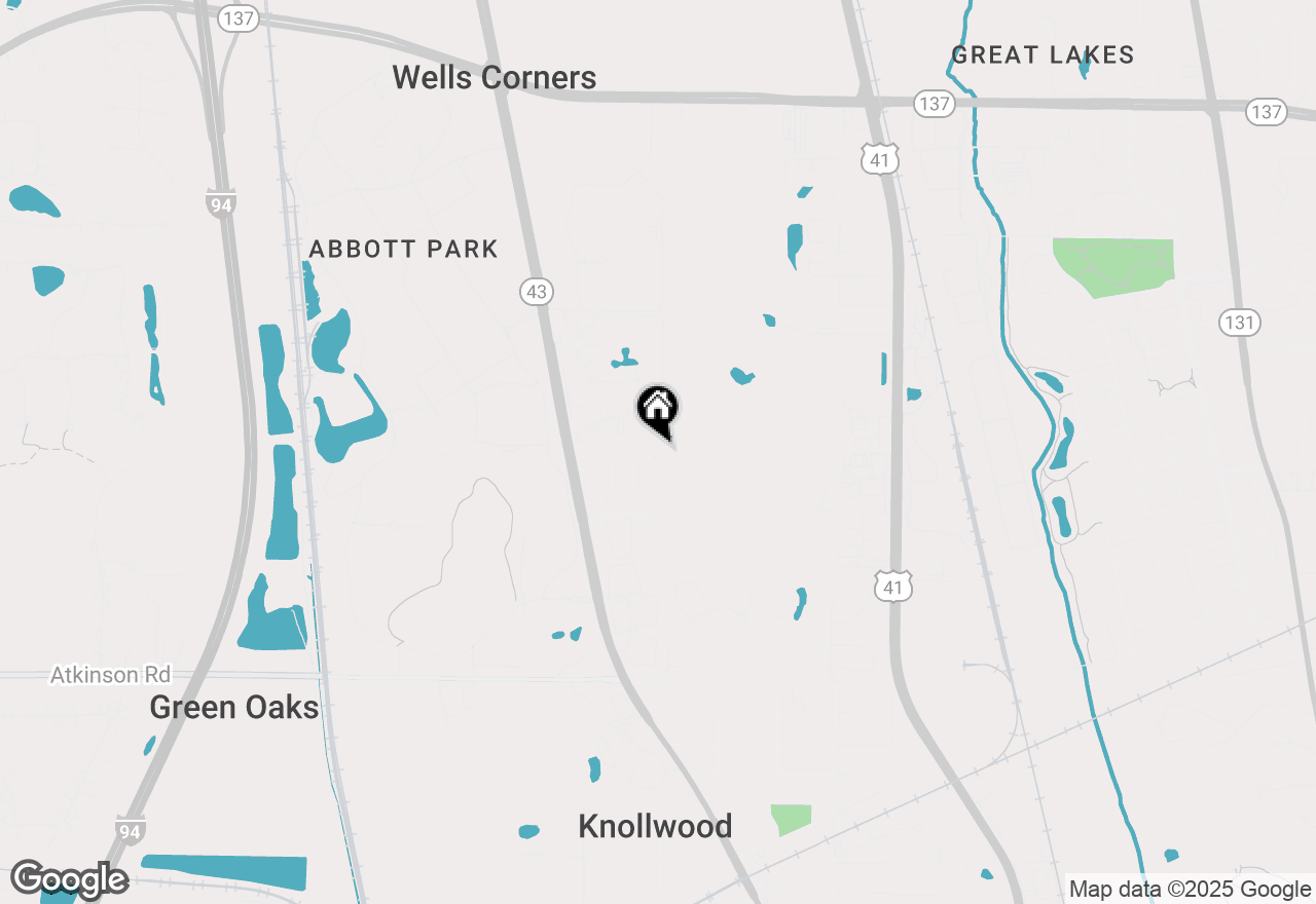 Map of 158 Welwyn Court, Lake Bluff, IL 60044