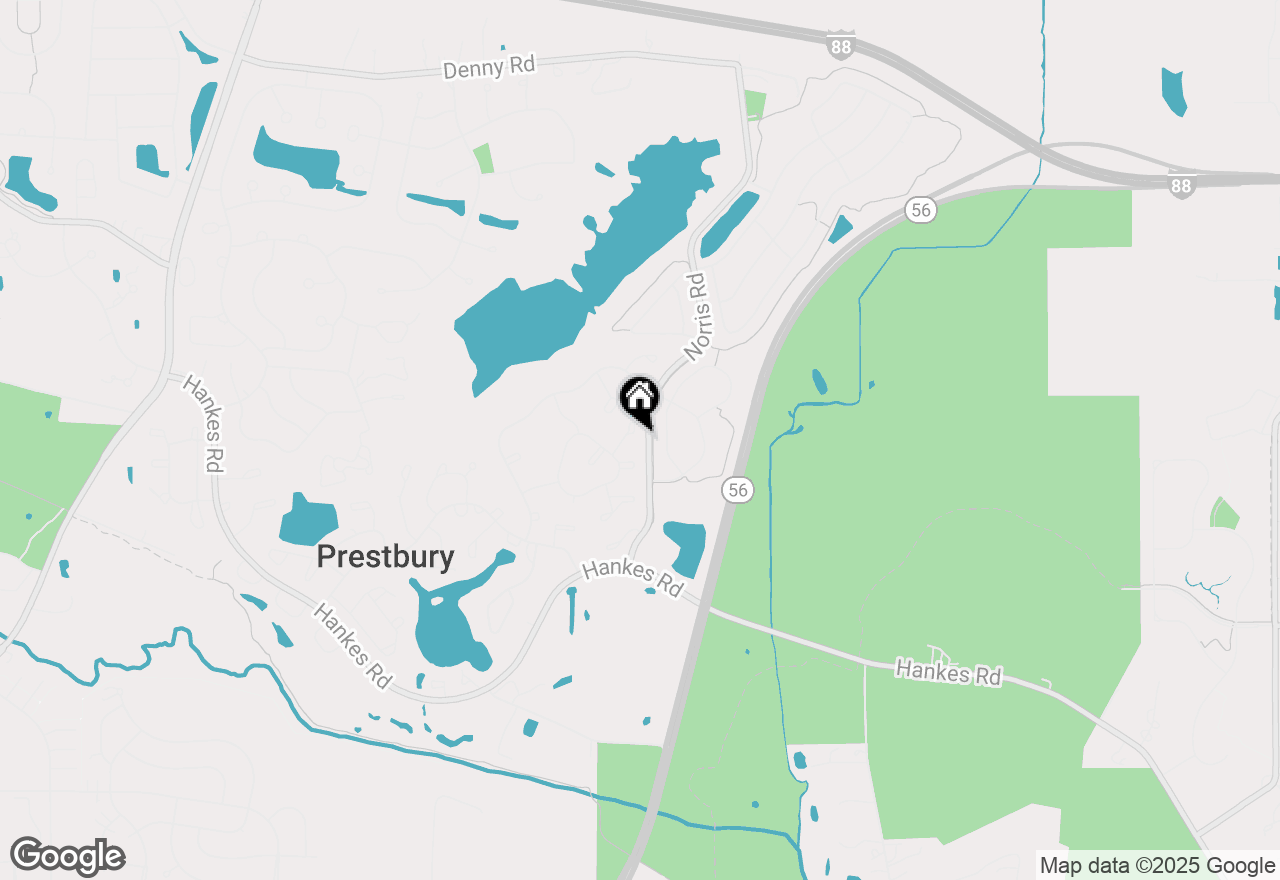 Map of 4 Birchwood Court, Sugar Grove, IL 60554