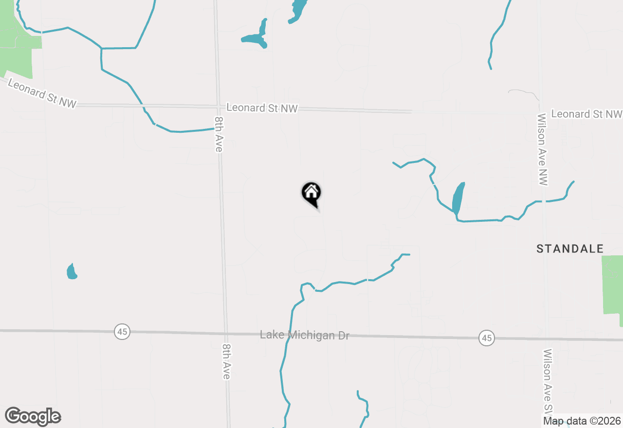 Map of 481 Sessions Woods Drive N, Grand Rapids, MI 49534