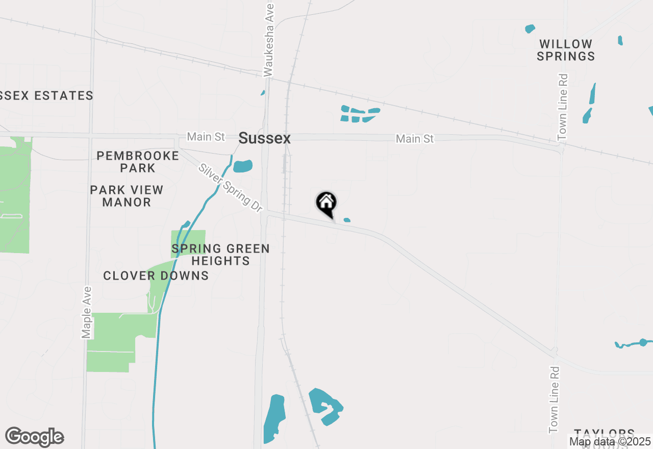 Map of N60W22951 W Silver Spring Dr #25-26, Sussex, WI 53089