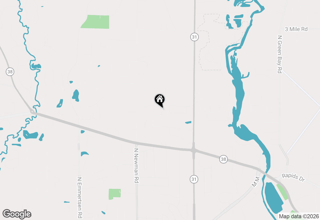 Map of 5140 Terrace High, Racine, WI 53406