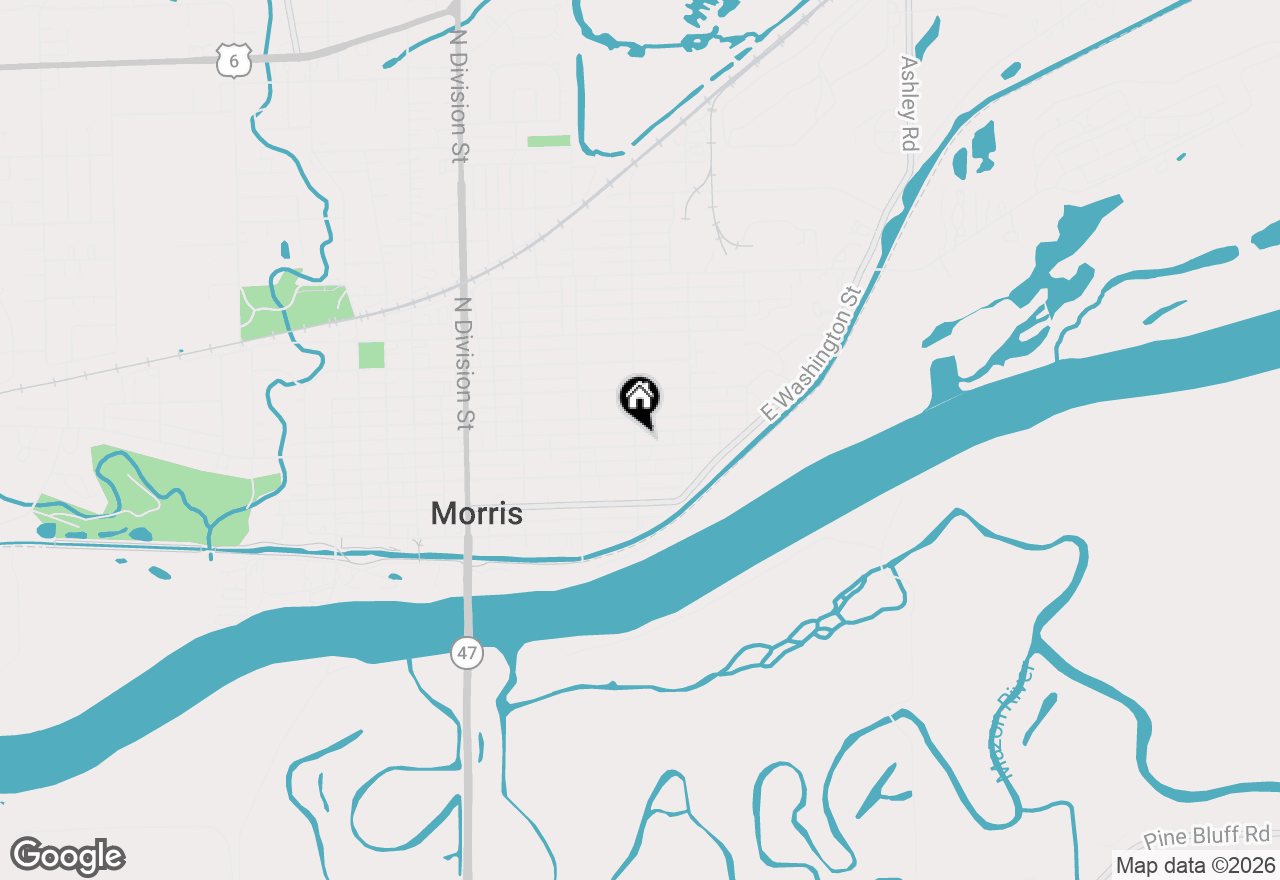 Map of 804 E Jefferson Street, Morris, IL 60450