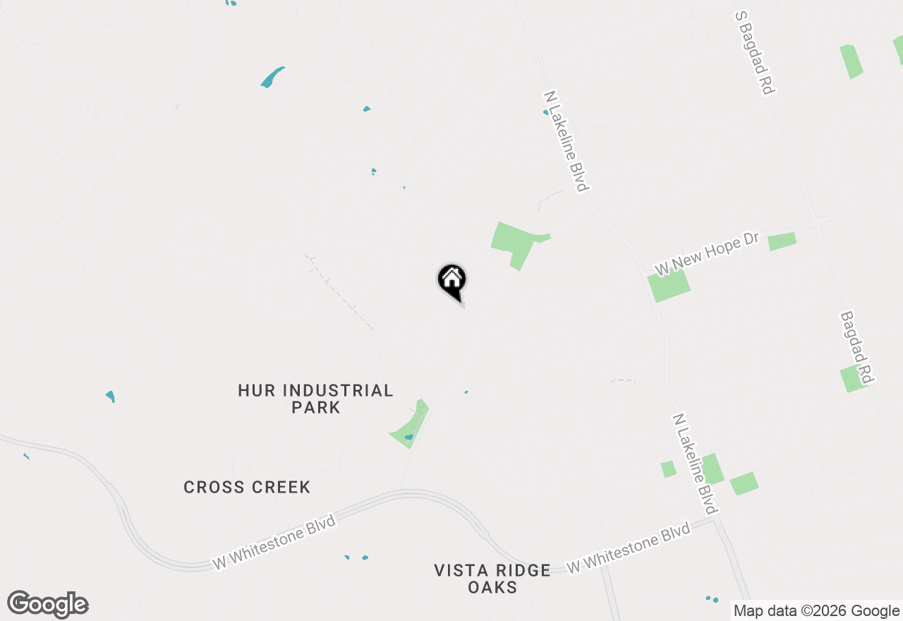 Map of 2004 Barnett Dr, Cedar Park, TX 78613