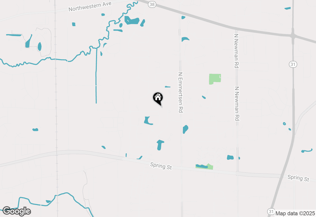 Map of 6504 Heritage Ave, Mount Pleasant, WI 53406