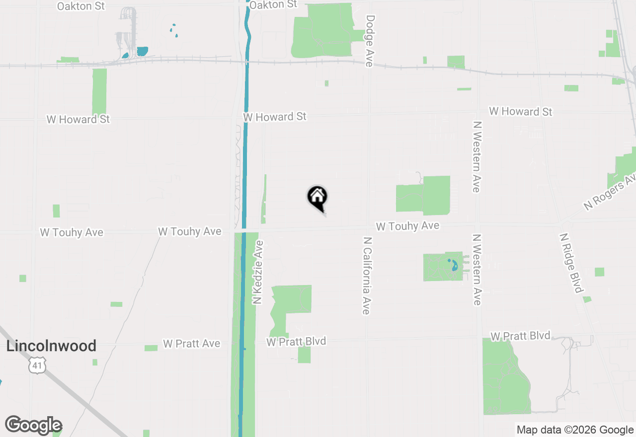 Map of 2951 W Jarlath Street, Chicago, IL 60645