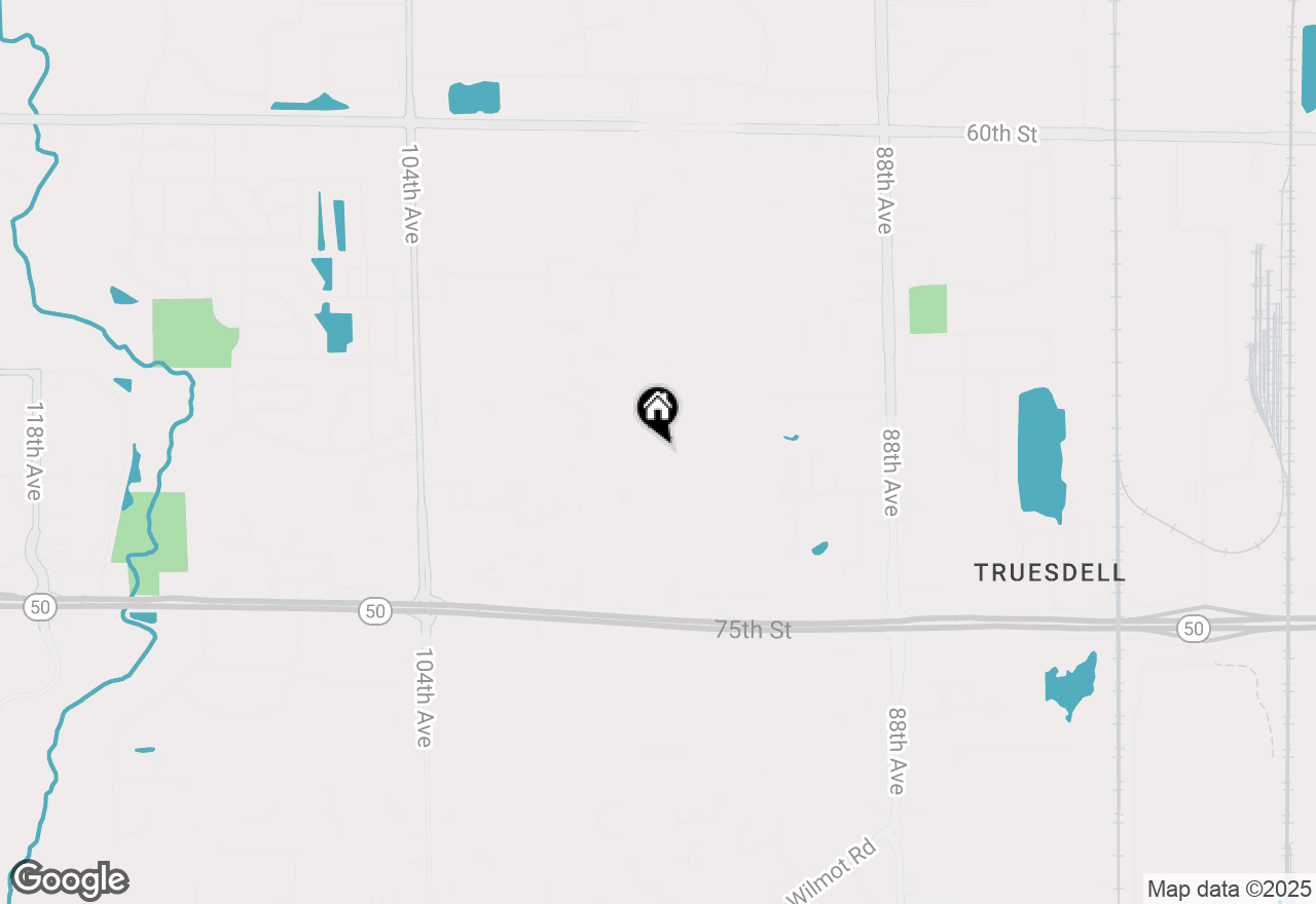 Map of 9511 69th St, Kenosha, WI 53142