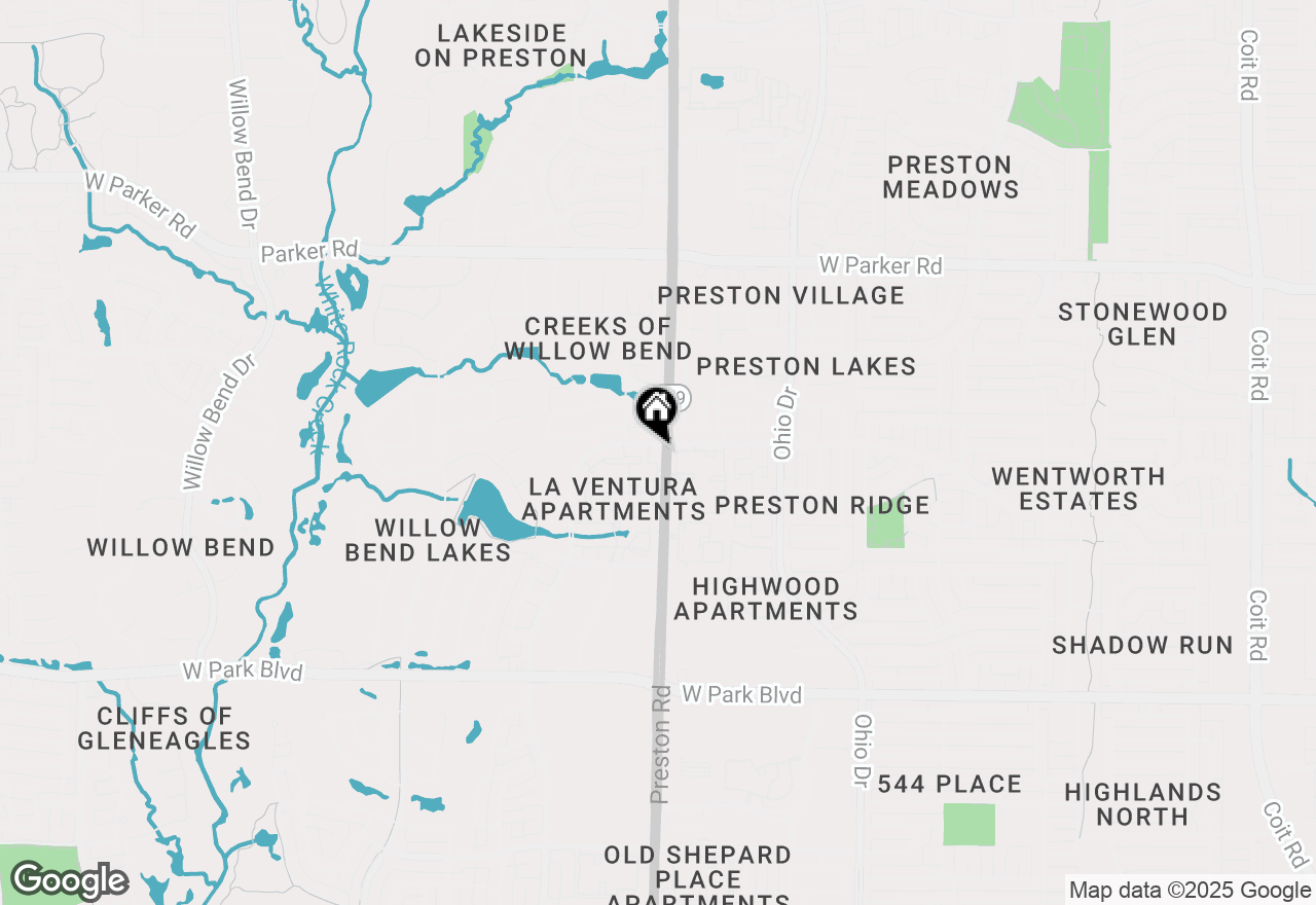 Map of 2601 Preston Road #6201, Plano, TX 75093