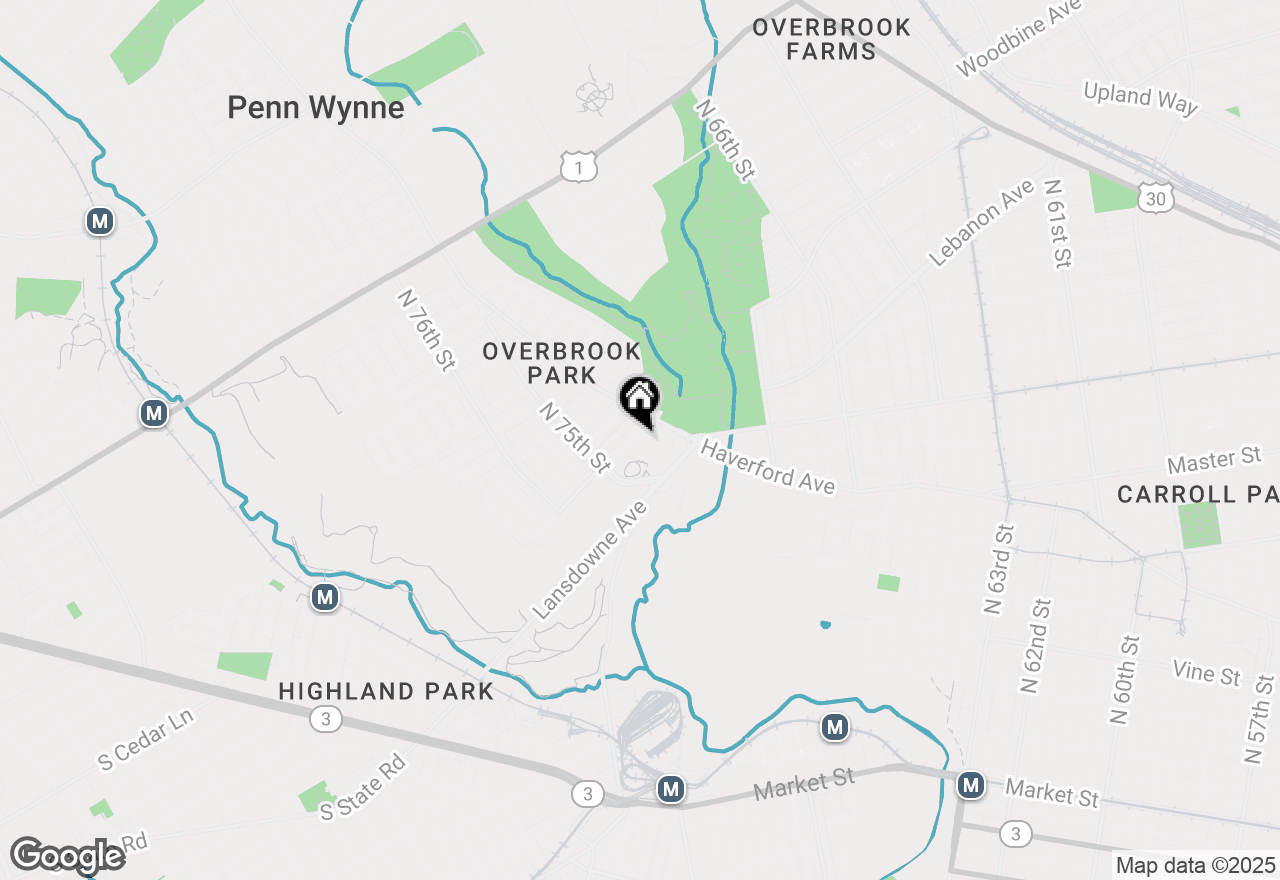 Map of 7426 Brockton Road, Philadelphia, PA 19151