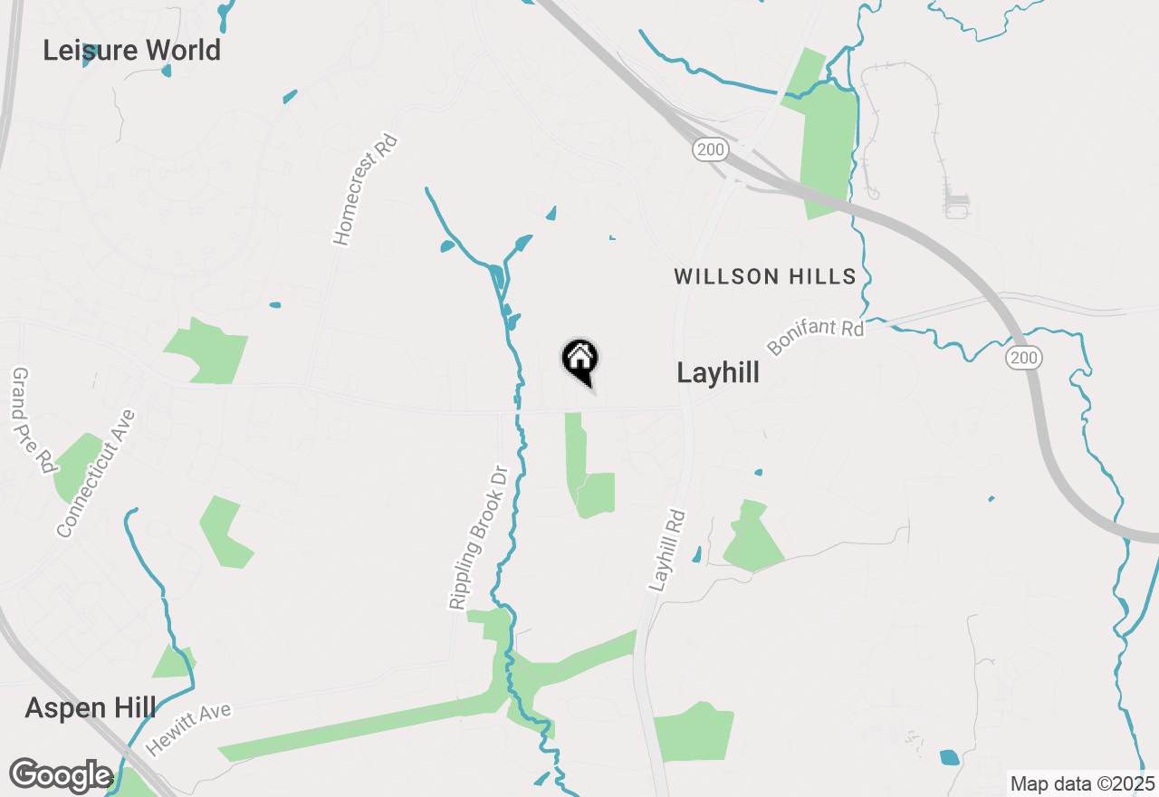 Map of 2480 Sun Valley Circle #8-D, Silver Spring, MD 20906