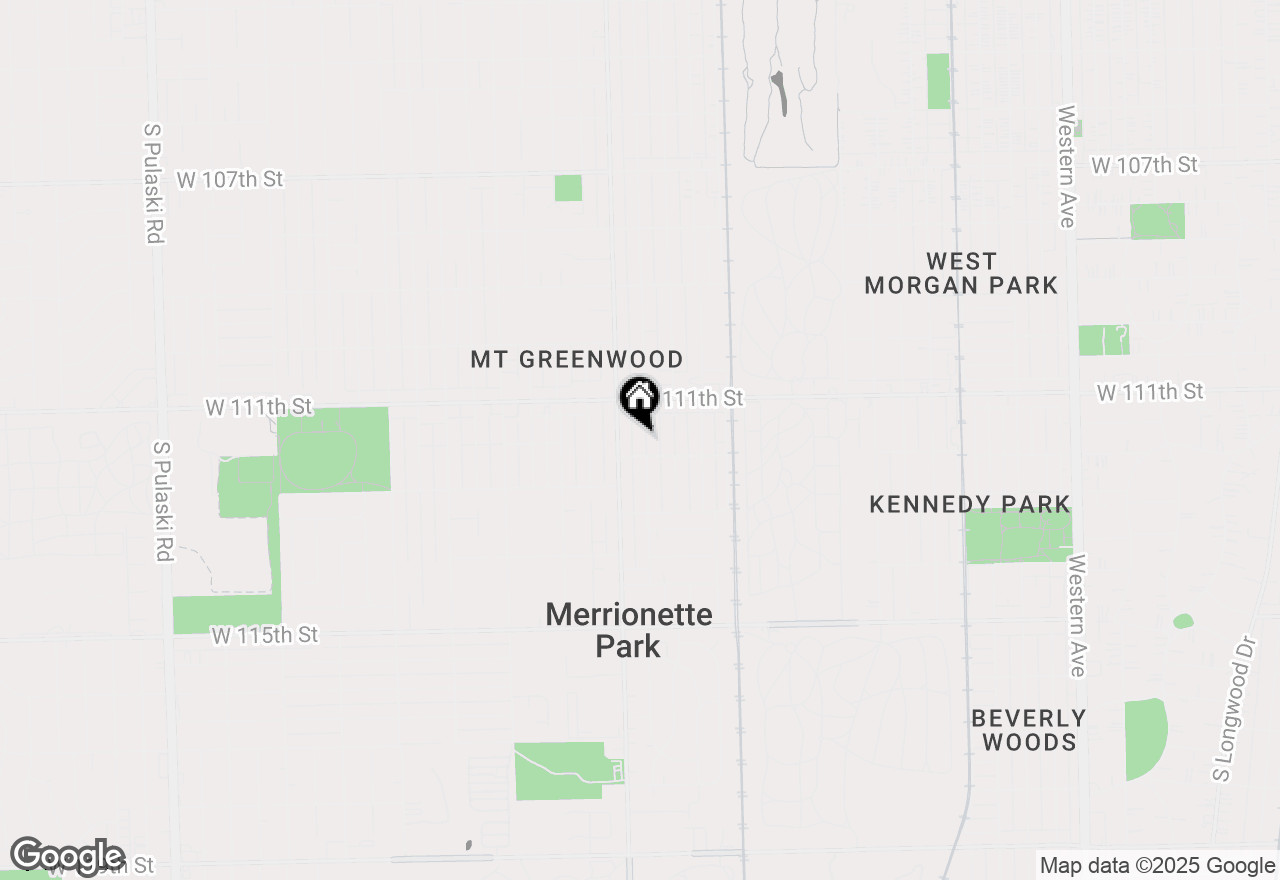 Map of 11144 S Troy Street, Chicago, IL 60655