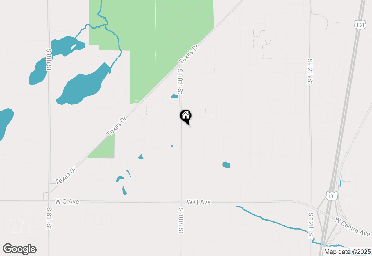 Map of 7449 S 10th Street, Kalamazoo, MI 49009