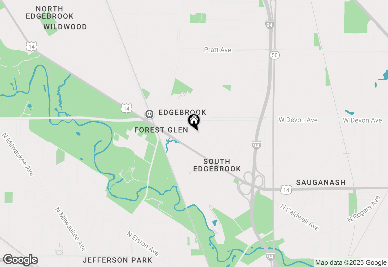 Map of 6250 N Navajo Avenue, Chicago, IL 60646