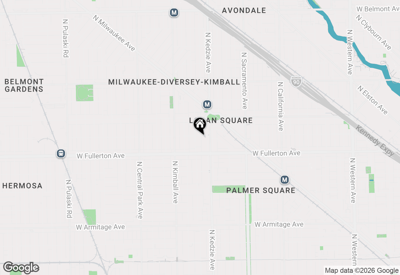 Map of 3225 W Altgeld Street, Chicago, IL 60647