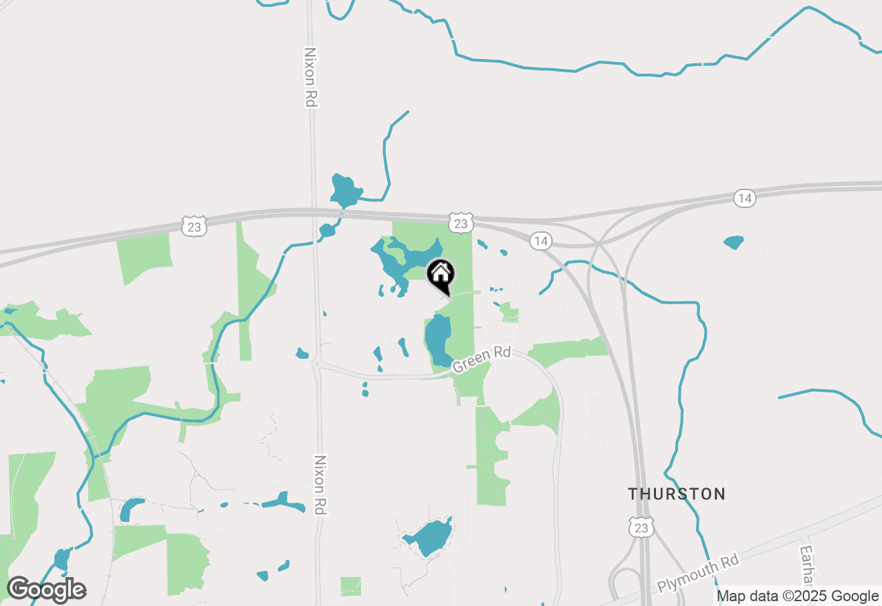 Map of 3064 Barclay Way, Ann Arbor, MI 48105