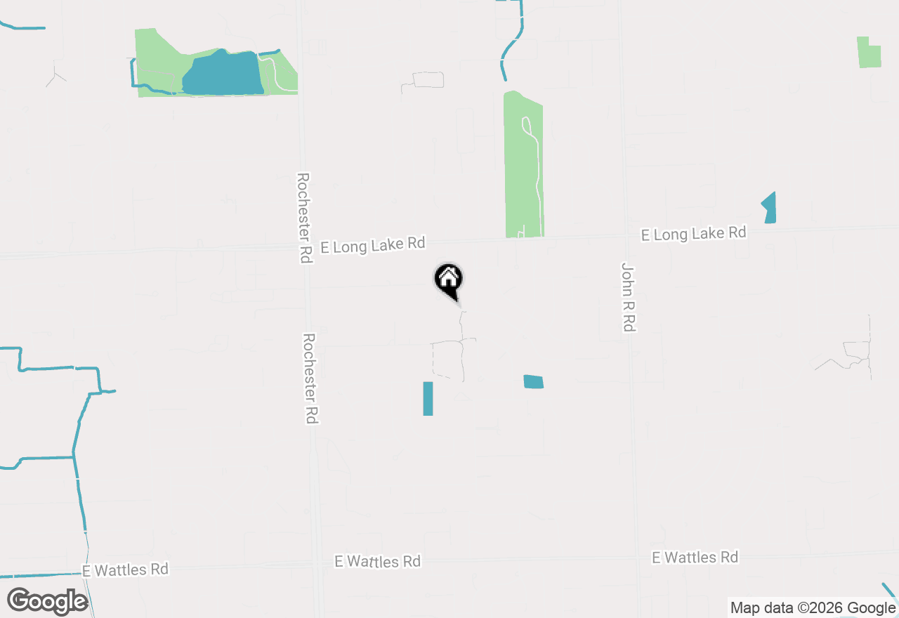 Map of 4813 Pickford Drive, Troy, MI 48085