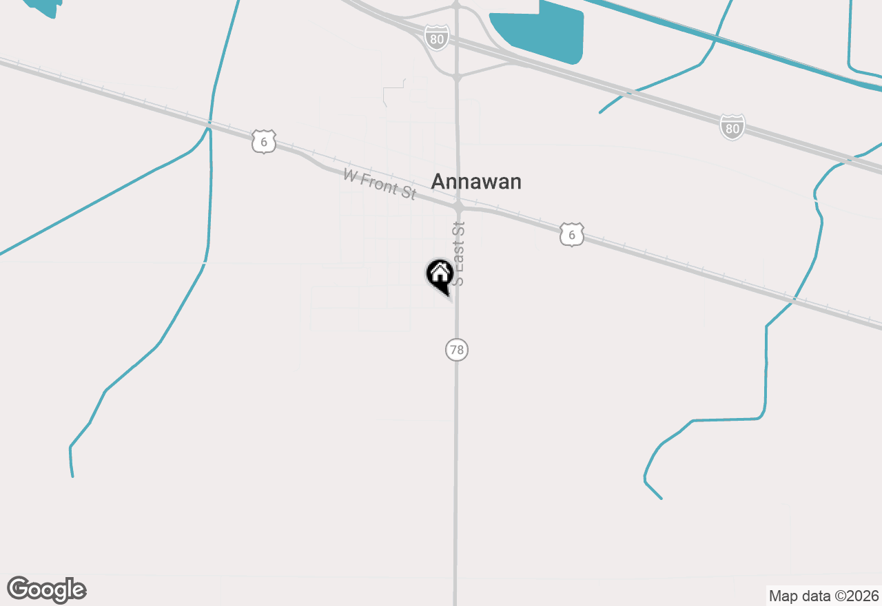 Map of 507 S Depot Street, Annawan, IL 61234