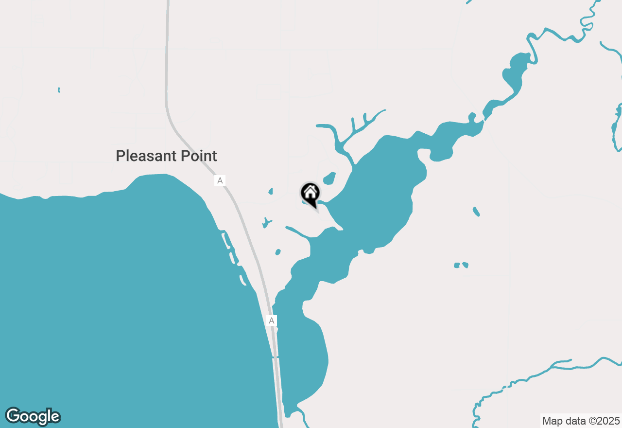 Map of W849 Lakeside Dr, Green Lake, WI 54941