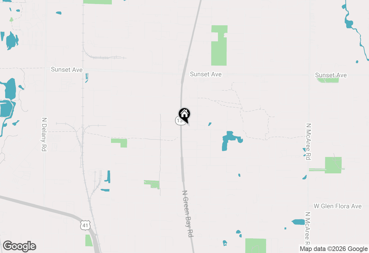 Map of 36107 N Green Bay Road, Waukegan, IL 60087