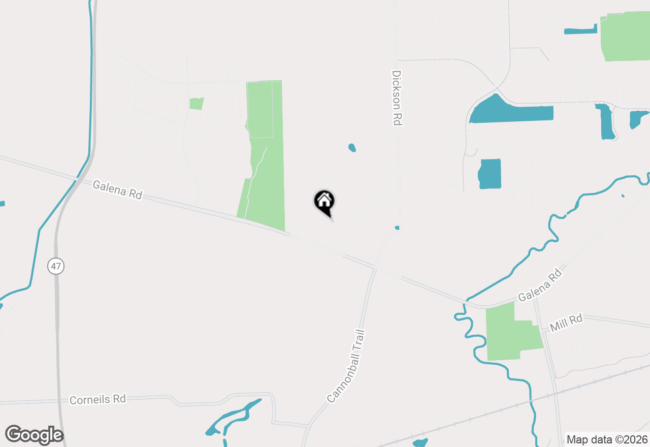 Map of 3467 Pecos Circle, Montgomery, IL 60538