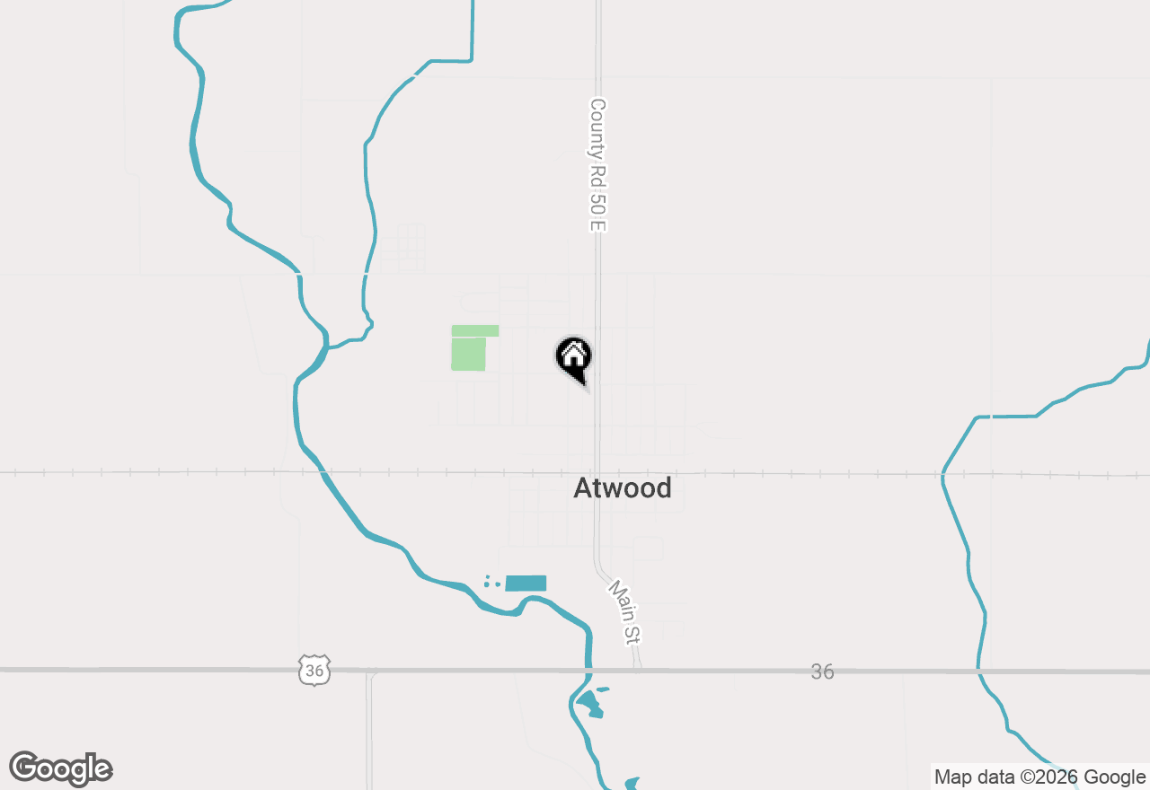Map of 226 N Illinois Street, Atwood, IL 61913